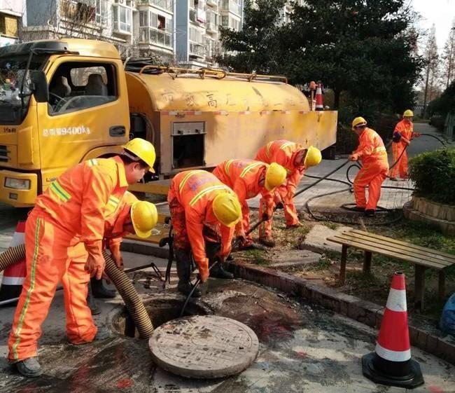 新城市政管道清淤